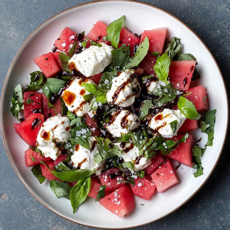 Watermelon Burrata Salad