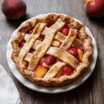 Brown Butter Strawberry Peach Pie