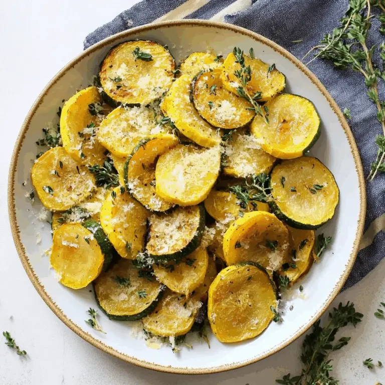 Roasted Summer Squash