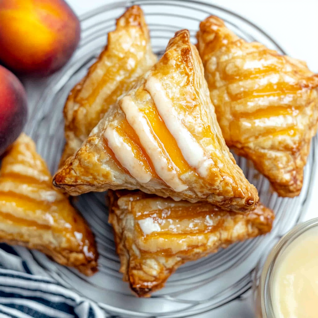 Easy Peach Turnovers