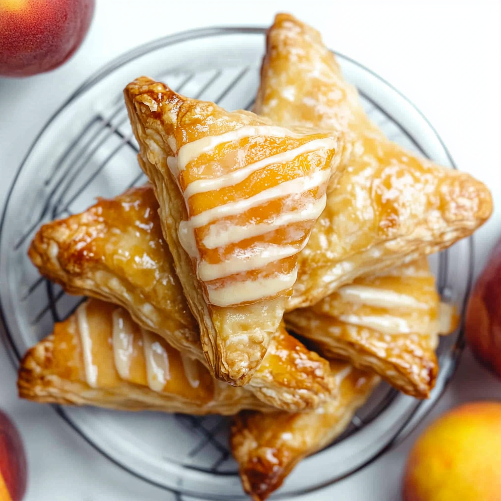 Easy Peach Turnovers