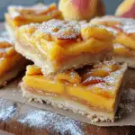 Heavenly Summer Peach Bars