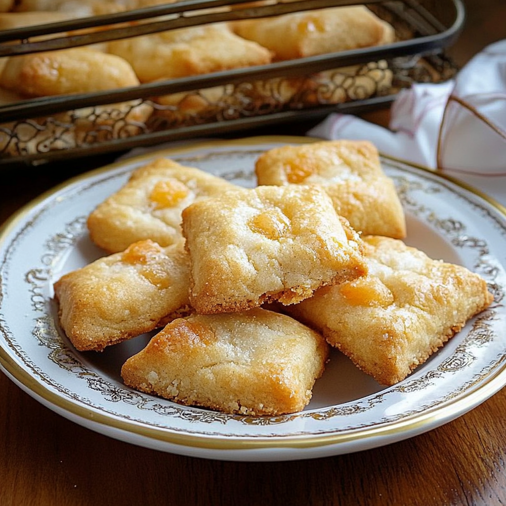 Apricot Pillow Cookies