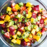 Avocado Strawberry Mango Salsa