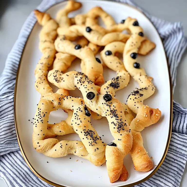 Breadstick Snakes