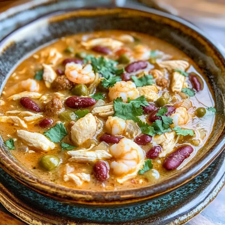 Cajun White Chicken Chili