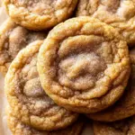 Chewy Pumpkin Snickerdoodle Cookies