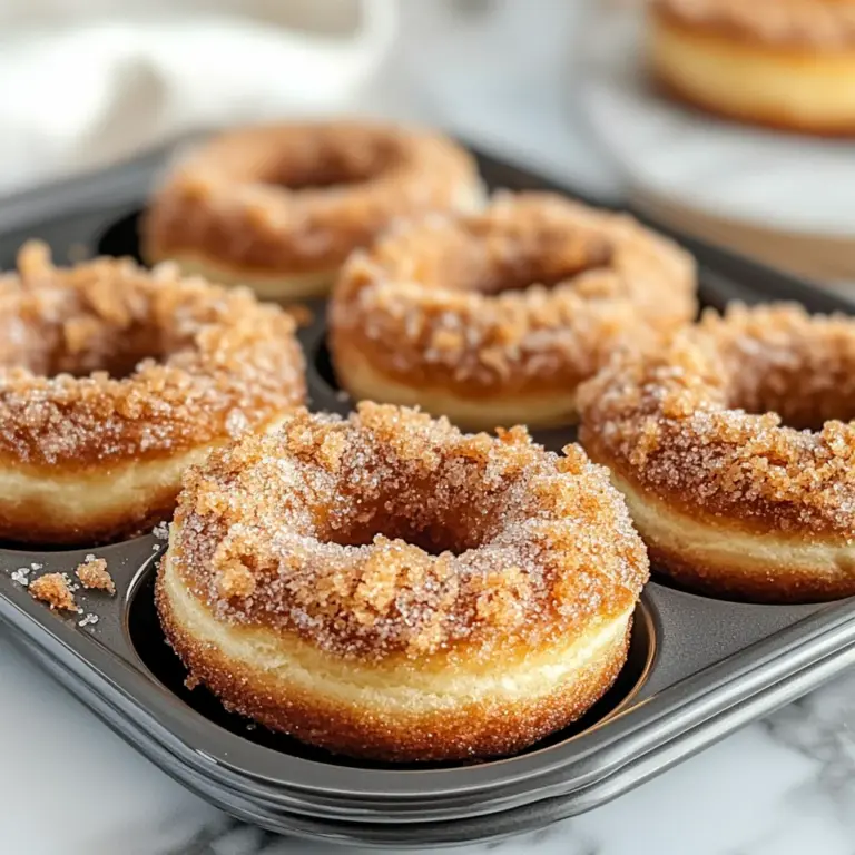 Coffee Cake Donuts