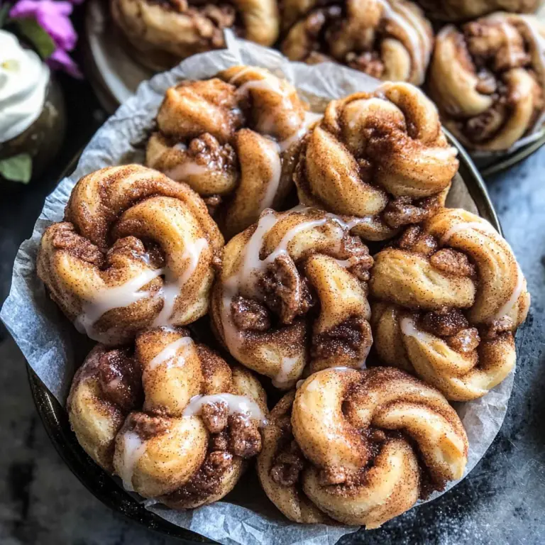 Easiest Cinnamon Crunch Knots