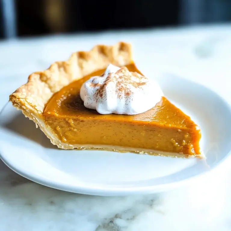 Easy Pumpkin Pie