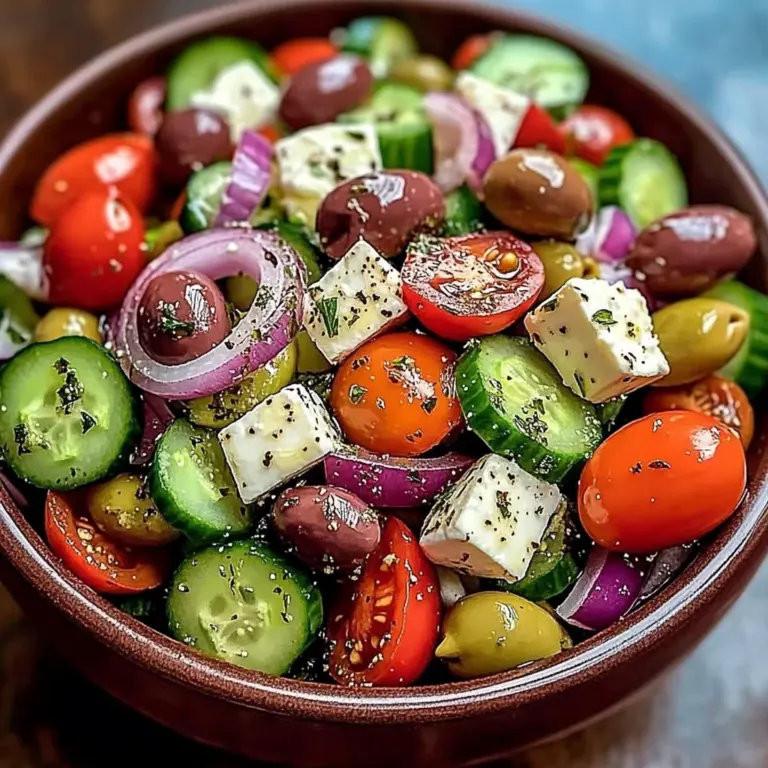 Greek Salad with Feta & Olives