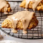 Homemade Chai Scones with Maple Chai Glaze