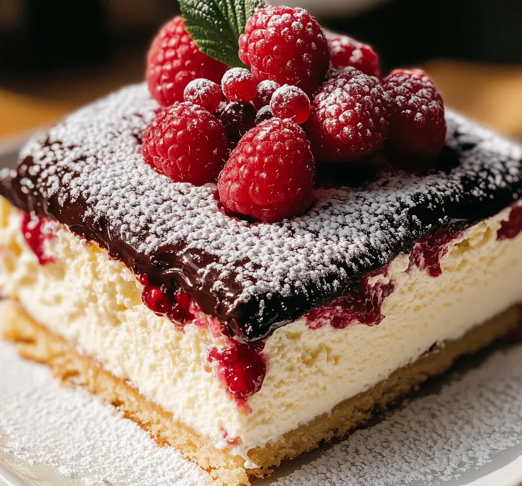 Italian Vanilla Raspberry Love Cake