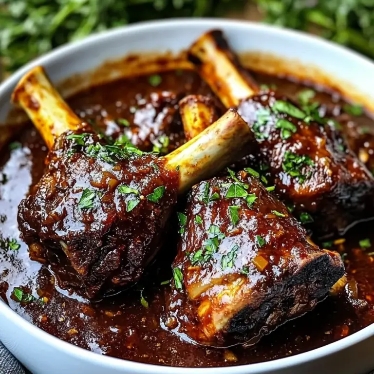 Luxurious Red Wine Lamb Shanks