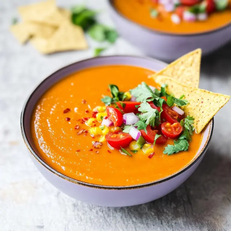 Mexican-Style Tomato Soup