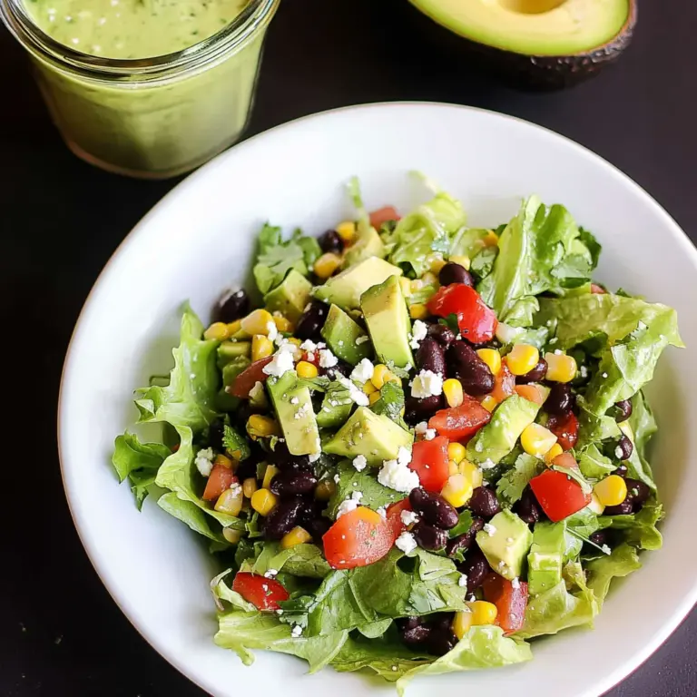 Mexican Chopped Salad with Honey-Lime Dressing