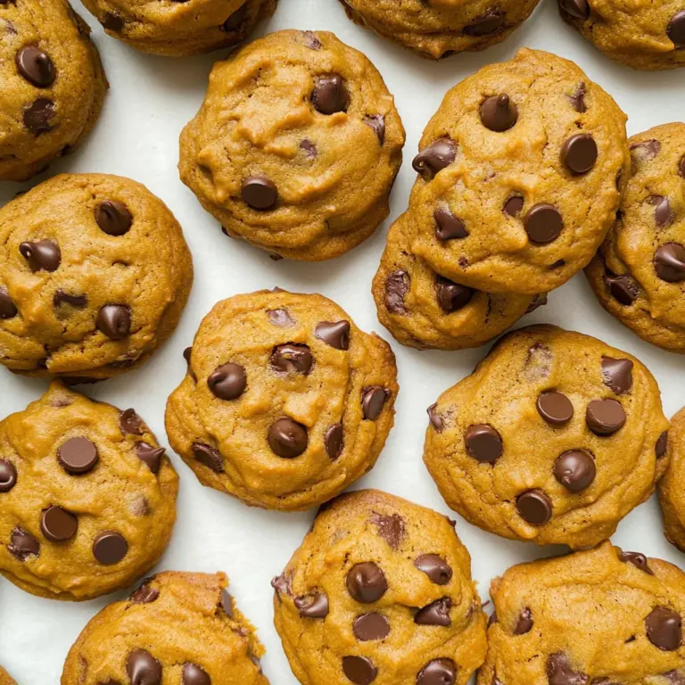 Old Fashioned Pumpkin Chocolate Chip Cookies