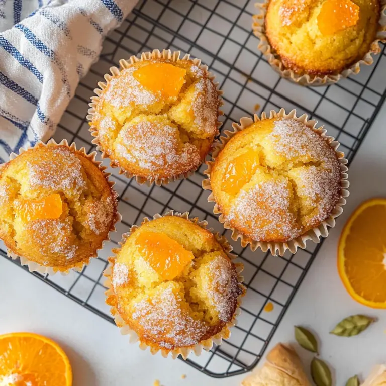 Orange and Cardamom Muffins