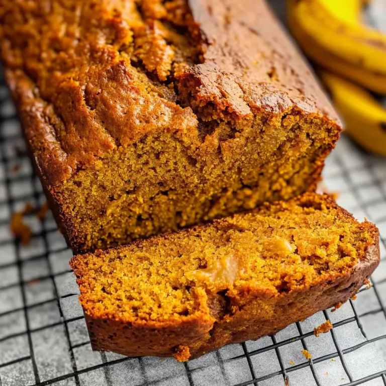 Pumpkin Banana Bread Recipe