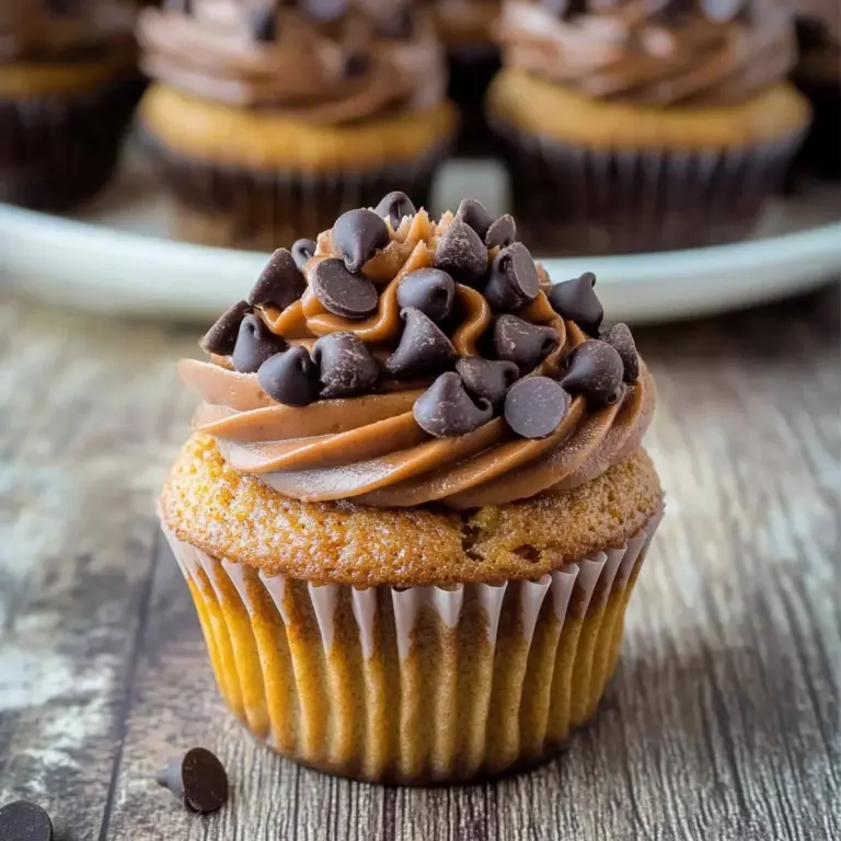 Pumpkin Chocolate Chip Cupcakes