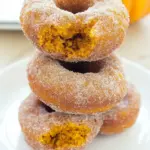 Pumpkin Cinnamon Sugar Donuts