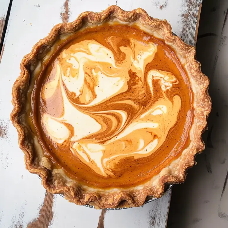 Pumpkin Mascarpone Pie
