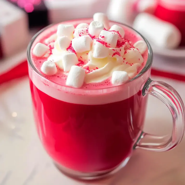 Red Velvet Hot Chocolate Recipe