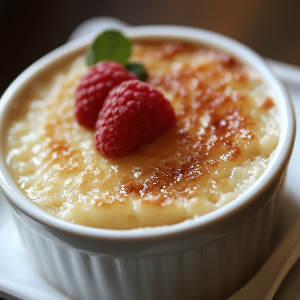Baked Tapioca Pudding