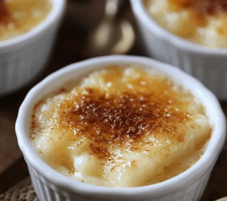 Baked Tapioca Pudding