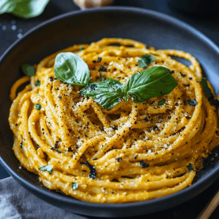 Best Vegan Pumpkin Pasta