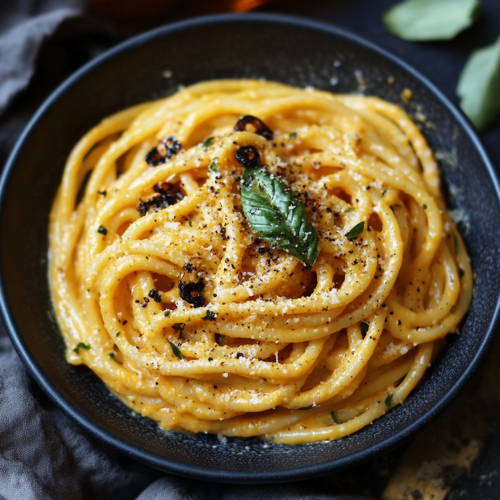 Best Vegan Pumpkin Pasta