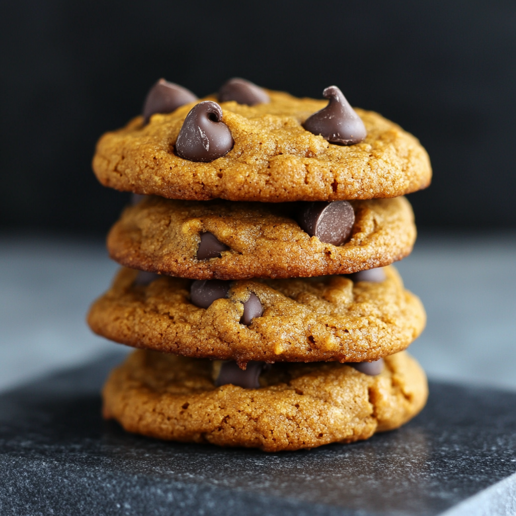 Chewy Pumpkin Chocolate Chip Cookies Recipe