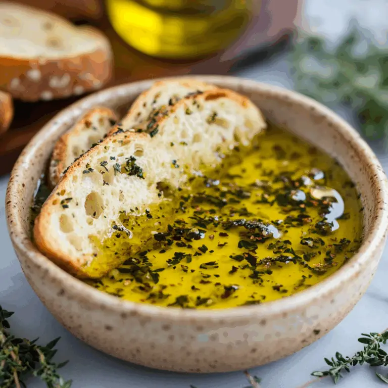 Irresistible Olive Oil Bread Dip