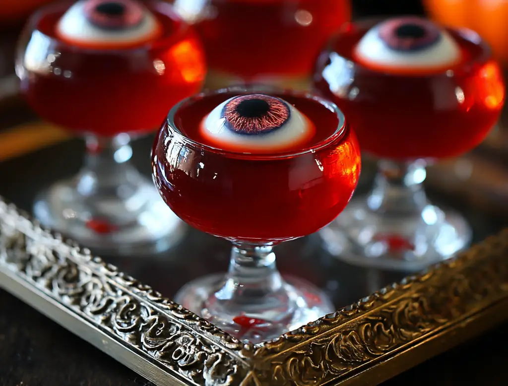 Halloween Eyeball Jello Shots