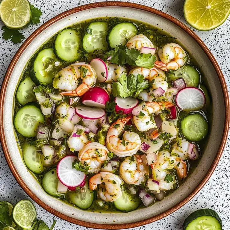 Aguachile Recipe (Mexican Shrimp Ceviche)