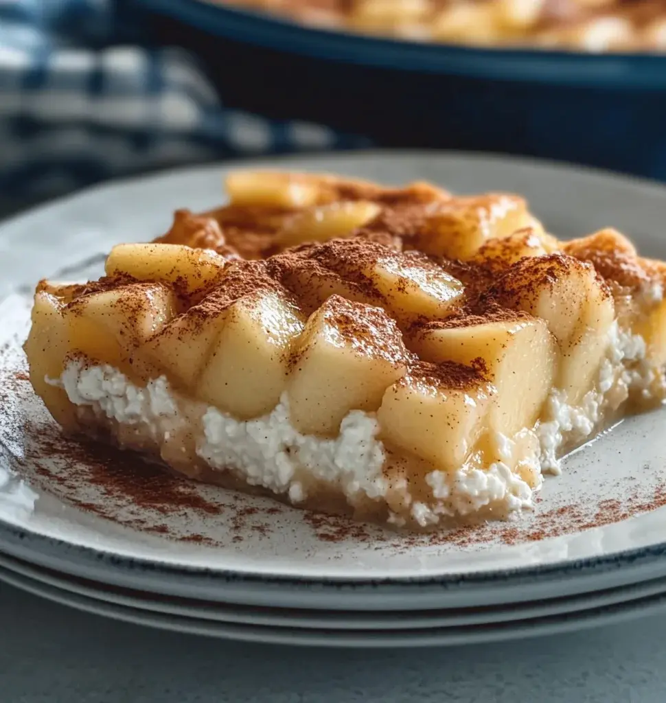 Apple Cinnamon Cottage Cheese Bake