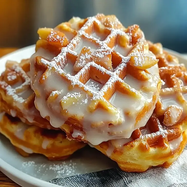 Apple Fritter Waffle Donuts: The Irresistible Mashup You Never Knew You Needed