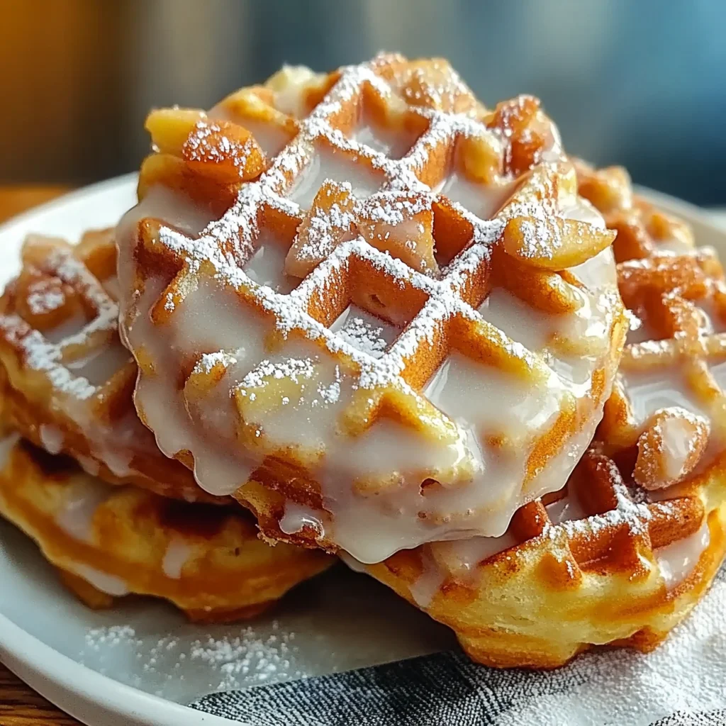 Apple Fritter Waffle Donuts: The Irresistible Mashup You Never Knew You Needed