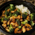 Chicken, Broccoli & Mushroom Stir-Fry