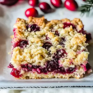 Delicious Cranberry Bars