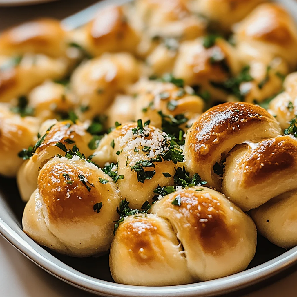 Easy and Delicious Garlic Knots Recipe
