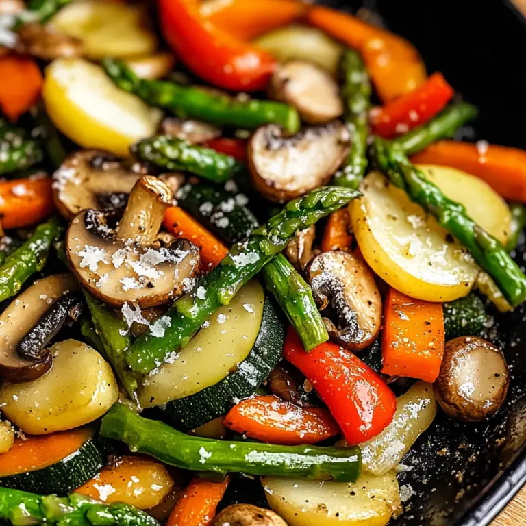 Healthy Sauteed Vegetables Recipe