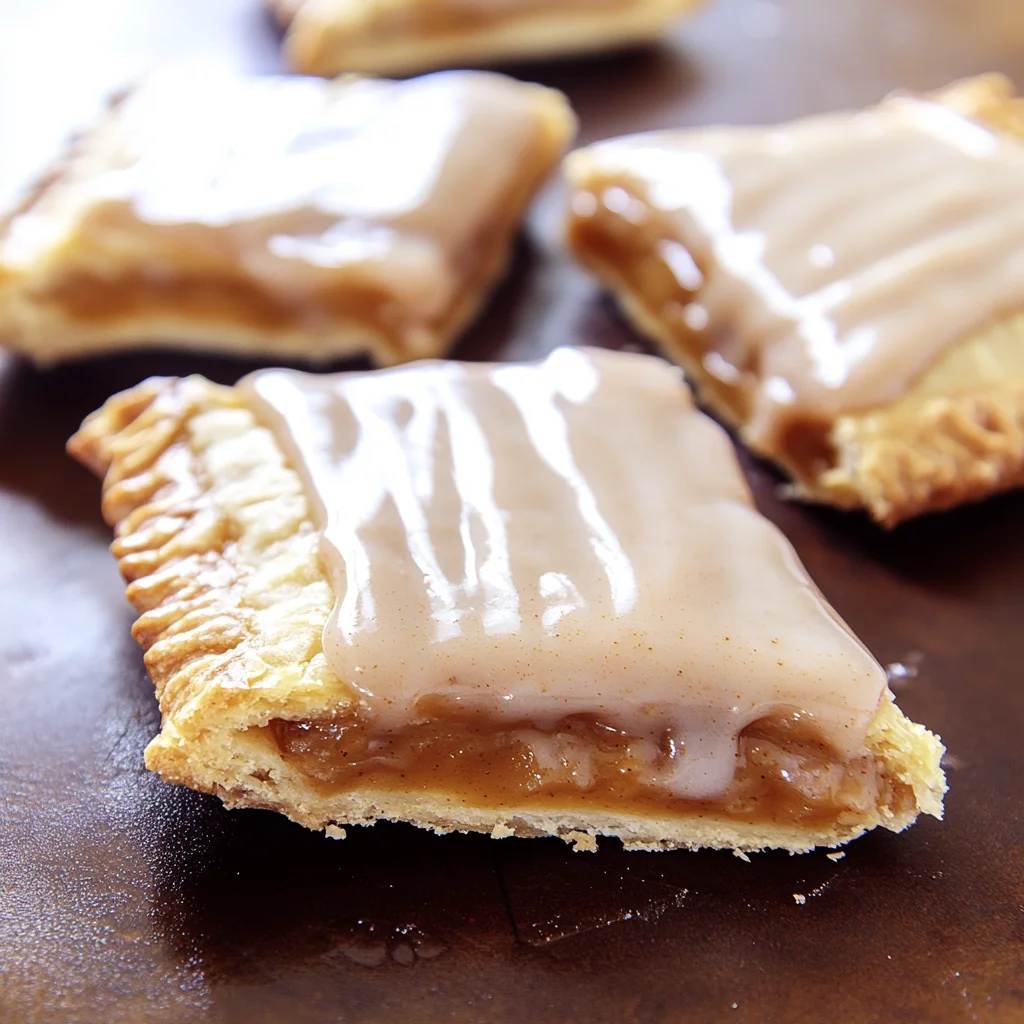 Maple-Glazed Pumpkin Poptarts