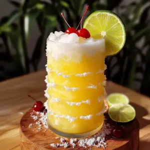 Non Alcoholic Piña Colada Punch