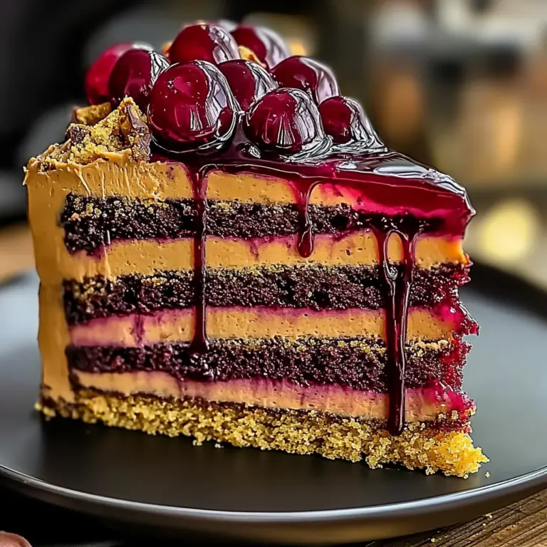 Peanut Butter & Jelly Cake