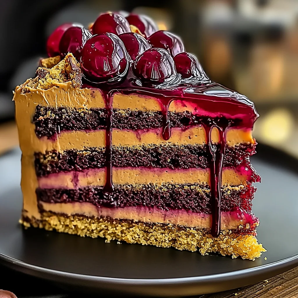 Peanut Butter & Jelly Cake