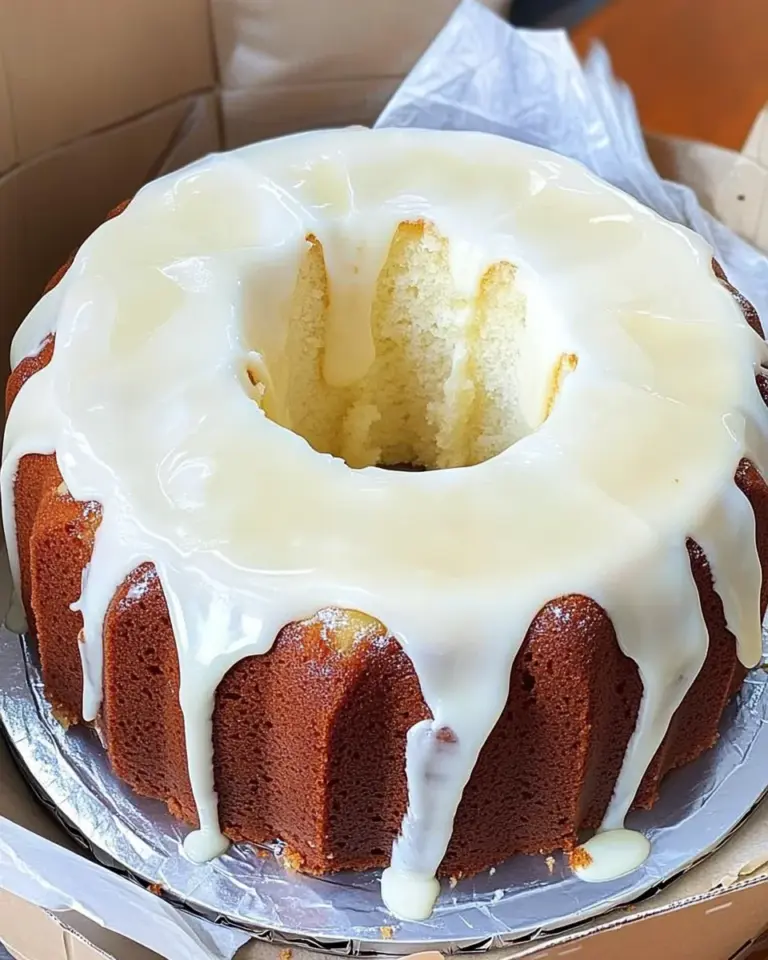 Pineapple Sour Cream Pound Cake