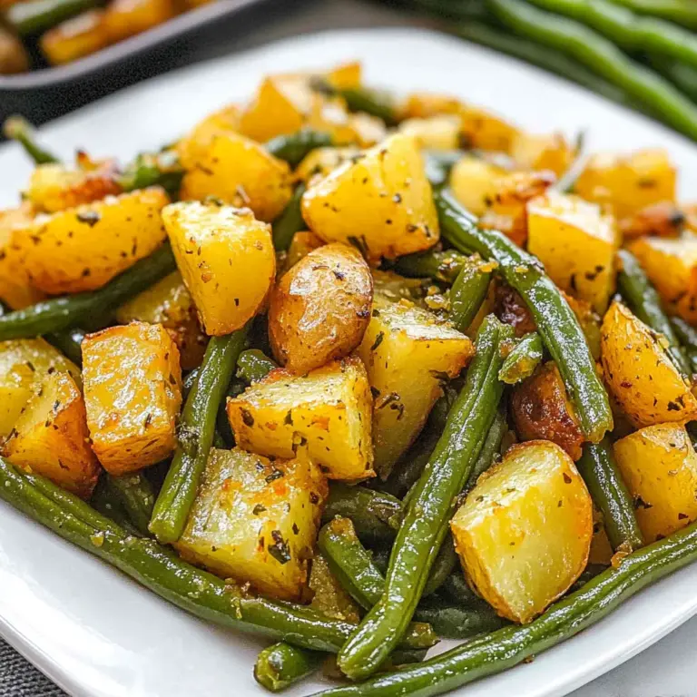 Potatoes and Green Beans