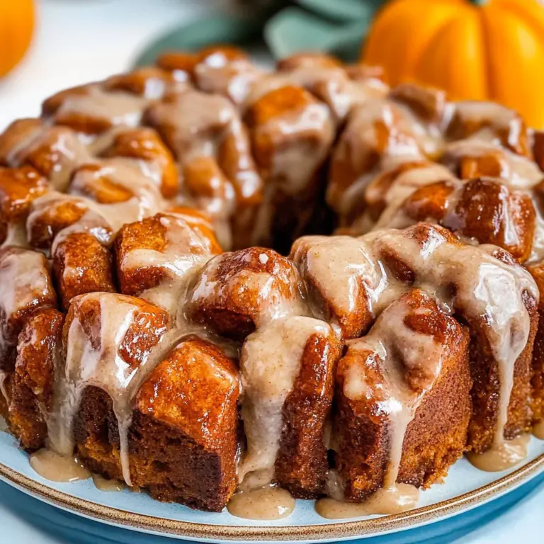 Pumpkin Spice Monkey Bread Recipe