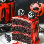 Spooky Halloween Marble Cake